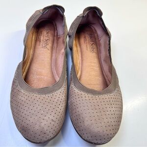 Josef Seibel Suede Comfort Ballet Flats Slip-On Shoes.  Size 39 / US 8-8.5